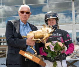 02 Henriette Larsen och Bengt Larwik | Jägersro 260514 Foto: Stefan Olsson