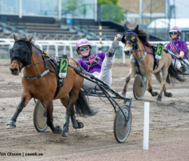 21 H.G. Norlie - Meja Olsson | Jägersro 260523 Foto: Stefan Olsson