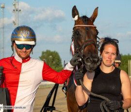 05 Rena Schermer o Jaap van Rijn | Jägersro 260714 | Foto: Stefan Olsson / CAVOK photo