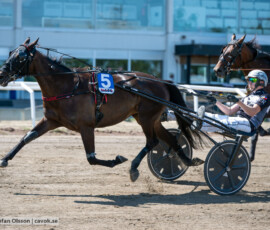 L2 Nikki Lane o Victor Rosleff | Jägersro 260721 | Foto: Stefan Olsson
