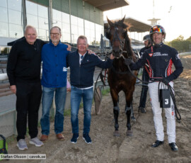 Mill Iwujii och Johan Untersteiner | Jägersro 260827 | Foto: Stefan Olsson