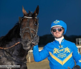 Shejk och Max Säker Lysell | Jägersro 260827 | Foto: Stefan Olsson