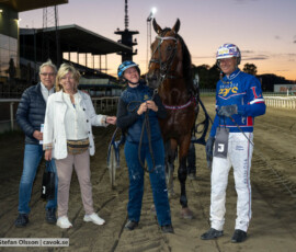 Ichiro d'Arc och Joakim Lövgren | Jägersro 260916 | Foto: Stefan Olsson