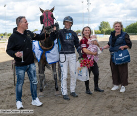 Alicia C.D. och Stefan Persson | Jägersro 260905 | Foto: Stefan Olsson
