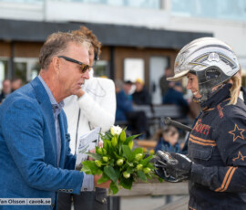 Jimmy Takter och Emilia Leo | Jägersro 260906 | Foto: Stefan Olsson