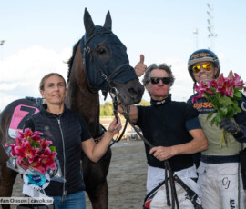 Luna Lane och Carl Johan Jepson | Jägersro 260905 | Foto: Stefan Olsson
