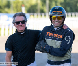 Roger Malmqvist och Carl Johan Jepson | Jägersro 260905 | Foto: Stefan Olsson