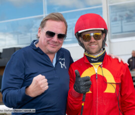Anders Ström och Mats E Djuse | Jägersro 260905 | Foto: Stefan Olsson
