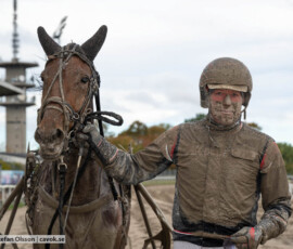 Bopperstreetgirl och Svend Dyhrberg | Jägersro 261017 | Foto: Stefan Olsson