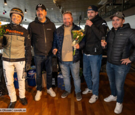 Prisutdelning lopp 3: Umesläp - Spårtrappa | Jägersro 261024 | Foto: Stefan Olsson