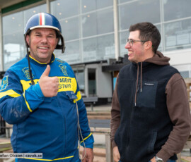 Gerald Vella och Tyler Mifsud | Jägersro 261017 | Foto: Stefan Olsson