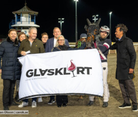 Mister Smartface och Adrian Kolgjini | Jägersro 261013 | Foto: Stefan Olsson