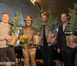 Prisutdelning lopp 9: Björkhaga Plantskola - STL Klass III | Jägersro 261024 | Foto: Stefan Olsson