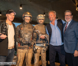 Prisutdelning lopp 11: C.L. Müllers Memorial 2026 | Jägersro 261024 | Foto: Stefan Olsson